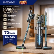 Electrova Cordless Vacuum Cleaner Smart iTech Jet Pro One Station | 90Days Auto Empty | Anti Hair Ta