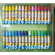 [LOOSE_1/3] BUNCHO OIL PASTELS C01~C24