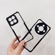 HONOR X7D(5G)/HONOR X9D(5G)/HONOR 400 SMART(5G) Transparent Acrylic Bumper Hard Casing