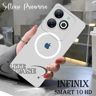 Infinix Smart 10 HD Silicone 8/ 8 HD/ 8 PRO/ 8 PLUS/ Hot 40i/ with Logo Motif iph0ne