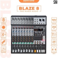 Mixer Audio BareTone BLAZE 8 - Professional MIxer 8 channel