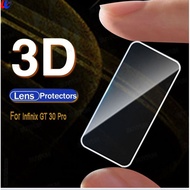 2-1ชิ้นสำหรับ Infinix GT 30 Pro 5G เลนส์กระจกเทมเปอร์3มิติฟิล์มป้องกัน Infinix GT30 30Pro GT30pro 20