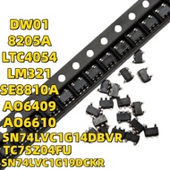 100PCS LTC4054 DW01 8205A AO6601 LM321 SN74LVC1G14 TC7SZ04FU  SMD IC SOT-163 SOT-153 SOT-353 Lithium