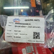 100% ORIGINAL PULLEY ROLLER SET AND PULLEY SLIDE SET FOR QJ MOTOR FORT350 AND AX200s.