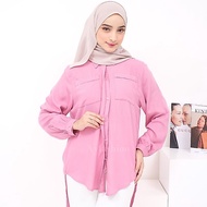 KEMEJA Hanna shirt Hanna blouse shirt Wanita