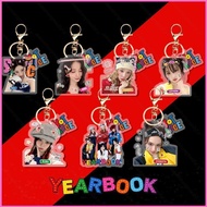 HK2 BABYMONSTER Acrylic Keychain 2th Mini Album HOT SAUCE Pendant Bags Accessories KPOP Stars Periph