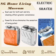 SG Rotary Dual-Ring Electric Shaver Razor/ Mini Portable Razor Shaver/ Men's Travel Shaver/ Waterpro
