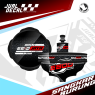 Stiker Tebok Lovebird EBOD JAYA Decal Sangkar Batman Burung New Kandang Bulat Love Bird Bisa Custom