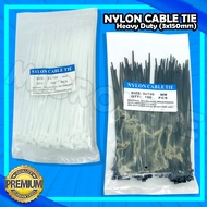 Nylon Cable Tie 3X150mm (100PCS per pack BLACK/WHITE)