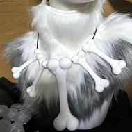 Furry furry Animal Costume Collar Handsome Necklace Cute COS Accessories// 521