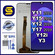 LCD VIVO Y11 2019/ Y15 2019/ Y12 2019/ Y17 2019/ Y12i/ Y3 Compatible For Glass Original Touch Screen Digitizer