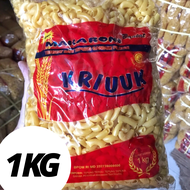 MAKARONI MENTAH /  MAKRONI BANTAT KUNING KRIUK 1KG