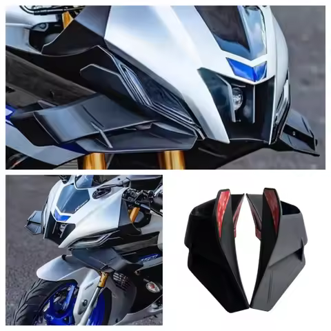 For YAMAHA R15 YZF R15 YZFr15 V4 2022 2023 1pair Fixed Wind Wing Motorcycle Wing Aerodynamic Fairing
