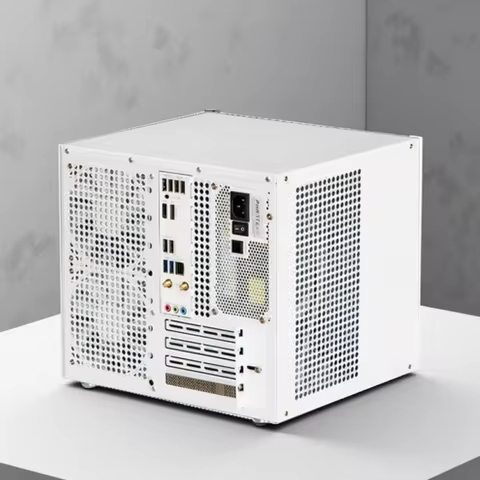 Sagittarius 8-bay NAS Computer Chassis with ATX Power Supply, MATX Motherboard, Full-height PCIE, 21