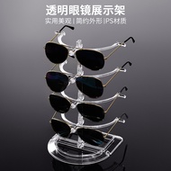 B. b.Glasses Storage Display Stand Sunglasses Sunglasses Acrylic Ladder Shelf Night Market Stall Sta