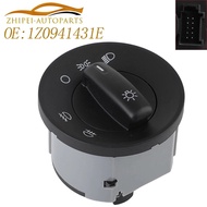 1Z0941431E Headlight Fog Head Light Switch Adjust Knob 1Z0941431A 1ZD941431 For Skoda Octavia 2 MK2 