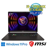 msi微星 Vector GP78HX 13VH-451TW 17吋 電競筆電 (i9-13980HX/32G/2T SSD/RTX4080-12G/Win11Pro)