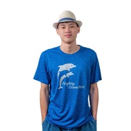 Farglory Ocean Park Aqua Dolphin Short T-Sapphire Blue