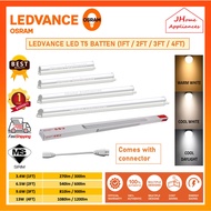 OSRAM LEDVANCE LED T5 BATTEN [ 1FT/2FT/3FT/4FT ] [ 3.4W/6.5W/9.6W/13W ] LED TUBE LIGHTING WITH CONNE