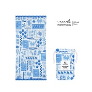 Dock&Bay ผ้าเช็ดตัวแห้งไว รุ่น Beach Towel สี Grecian Shores