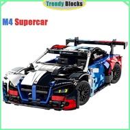 M4 Supercar Building Blocks,M4 Poweful Supercars Toys Gifts for Boys Kids