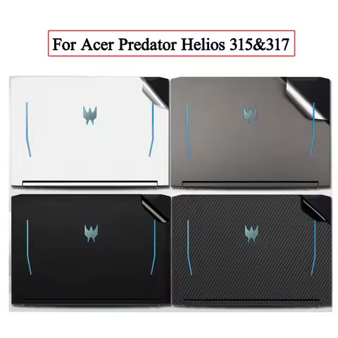 Pre-Cut Laptop Sticker Skin for 15.6 inch Acer Predator Helios 300 PH 315 317 55 54 53 56 Vinyl Deca