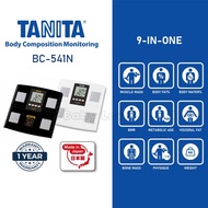 Tanita BC-541N (9 in 1) Lightweight Body Composition Monitor