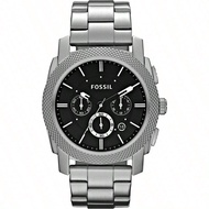 Fossil Men's Quartz Stainless Steel Three-Hand Watch Stainless Steel Case/Scratch Resistant Glass FS