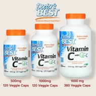 วิตามินซี Doctor's Best, Vitamin C with Quali-C, 500 mg / 1000 mg 120 Veggie Capsules