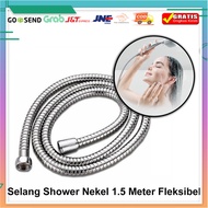 Shower Hose 1.5 Meter Flexible SPEEDS Type LX 200-07 Shower Hose Jet Bidet Bathroom Mand Flexibe BS Beautiful Store ID