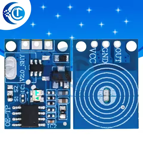 OE-TP capacitive touch button light touch switch module digital touch sensor LED no pole dimming 10A