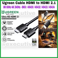 Ugreen Cable HDMI to HDMI 2.1 8K 60Hz 4K 240Hz - SKU: 45430 /45432 /45433 /45434