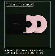 JB 限量3000張 JUSTIN BIEBER SWAG (LIGHT SALMON LIMITED EDITION 2LP) VINYL LP 淺粉紅色黑膠唱片LIMITED TO 3000 UN