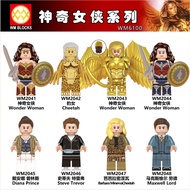 WM6100 Children's Toys WM2041-WM2048 Building Block Minifigure Parent-Child Interaction Small Partic