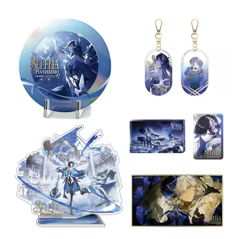 Sunsyea PUNISHING: GRAY RAVEN Official Merch Selena Series Badge Acrylic Stand Ornament Keychain