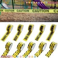 KUGIGI Warning Tape, Black Character DO NOT ENTER Caution Signs Adhesive Tape, Tool Party Decoration