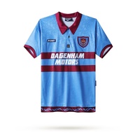 1995-1997 West Ham United away Football Jersey Short sleeve Retro Jersey Top Quality
