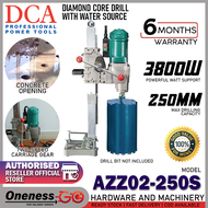 DCA DIAMOND CORE DRILL WITH WATER SOURCE -10 / 3800W - AZZ02-250S (Z1Z-FF02-250)