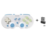 Aolion Q10 ไร้สาย Retro Mini Game Controller Joypad Hall Effect จอยสติ๊กสําหรับ Nintendo Switch Game