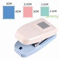 JEREMY1 Rectangular Stamp Punch, DIY Handheld Stamp , DIY Tools Large Lace Border Durable Paper Craf