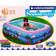 C013 Pool 150x100x35cm bubble bottom
