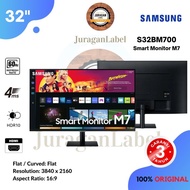 smart monitor samsung 32  inch m7 s32bm700 hdr10 ls32bm700eexxd - kayu khusus jne