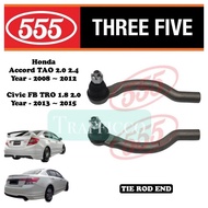 Honda Civic FB TRO Accord CP3 TAO 2.0 2.4 Tie Rod End SE-H051 555 Japan