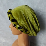 Nini Velvet Ciput Kerpus Koplok Grandmother Eyang Putri Embah Hair Cover/