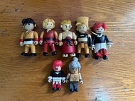 港漫 中古 拳王 街霸 小魚兒 Lego 人仔