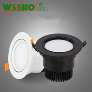 [wssno] Downlight LED COB Spotlight Dimmable Ceiling lamp AC110V-220V 3W 5W 7W 9W 12W 15W recessed downlights round led panel light
