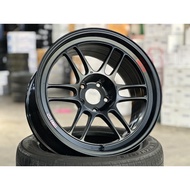 New Staggered 18x9.5J 18x10.5J Enkei RPF1 Japan Rim (set of 4) Black 5x114.3 for GTR R34 R33 R32 Sil