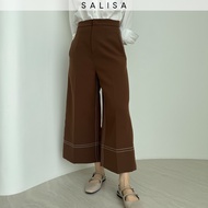 SALISA - E Culottes กางเกงขา 5 ส่วน *BROWN PRE-ORDER 2-3 WEEKS*