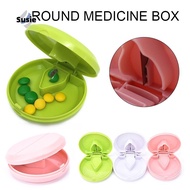 Portable Mini Small Pill Cutter Splitter Divided Storage CaseMedicine Cut Compartment Box Holder Pil