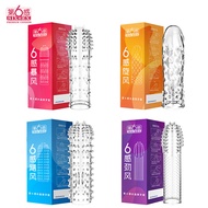 Six Sense Crystal Spike Condom Physical Delay Condom Enlargement Condom